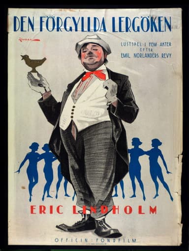 Den förgyllda lergöken poster