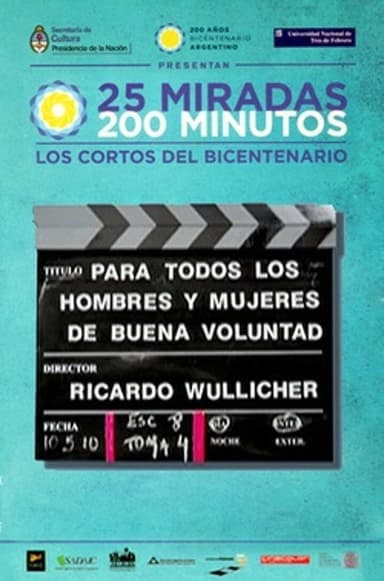Para todos los hombres y mujeres de buena voluntad poster