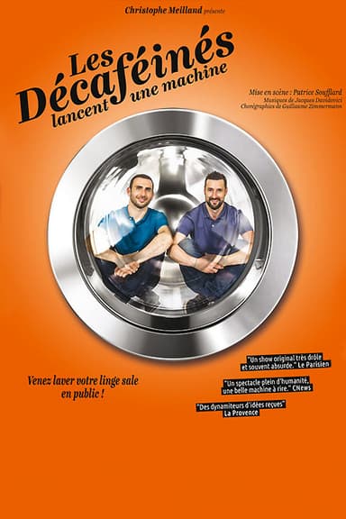 Les Décafeines lancent une machine poster