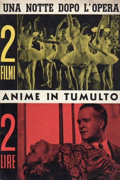Una notte dopo l'opera poster