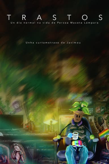Trastos, un día normal na vida de Persoa Maceta Lámpada poster