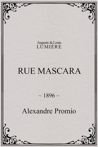Rue Mascara poster