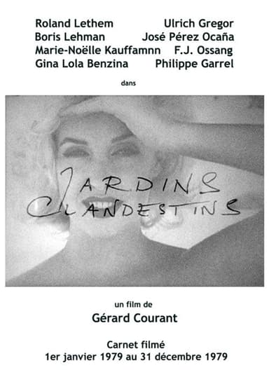 Jardins clandestins poster