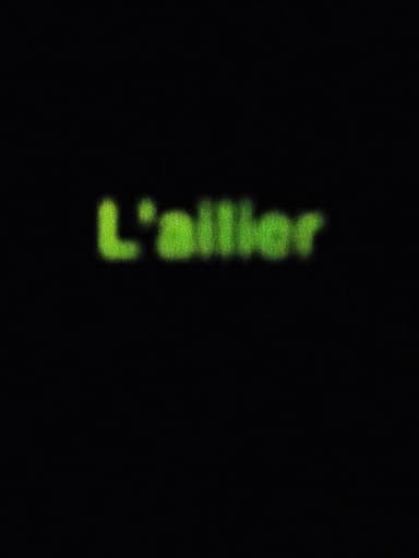 L'ailier poster