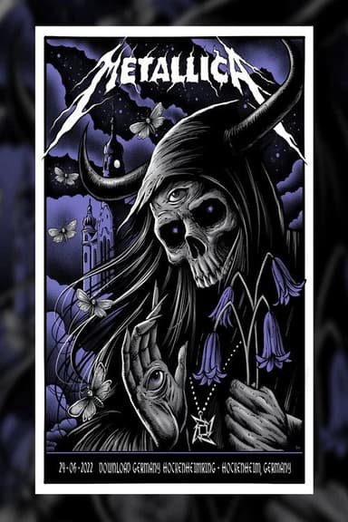 Metallica Download Festival Germany poster