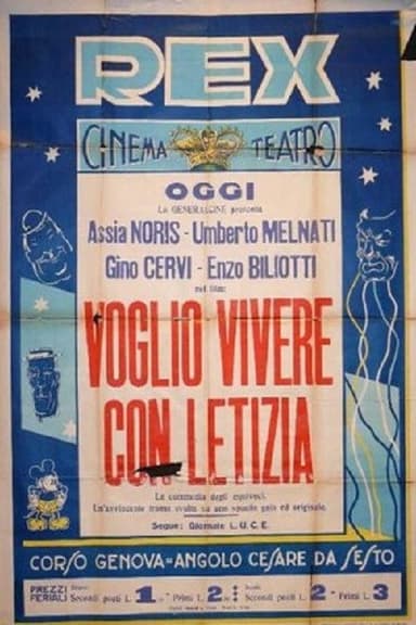 Voglio vivere con Letizia poster