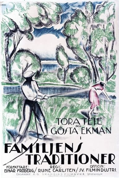 Familjens traditioner poster