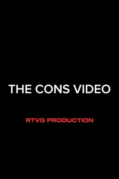 The cons video poster