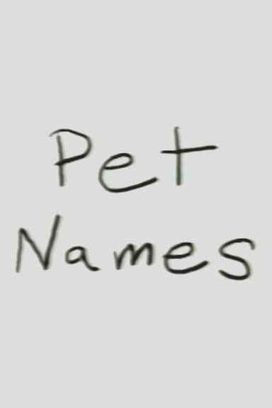 Pet Names poster