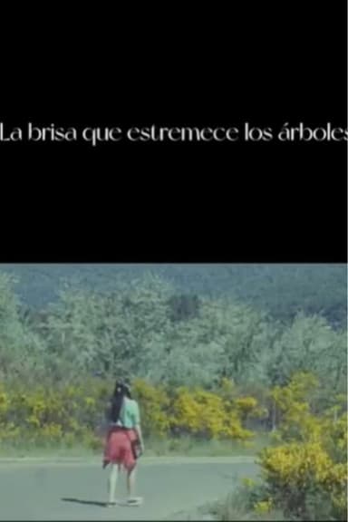 La brisa que estremece los árboles poster