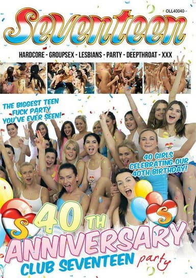 40th Anniversary Club Seventeen Party poster