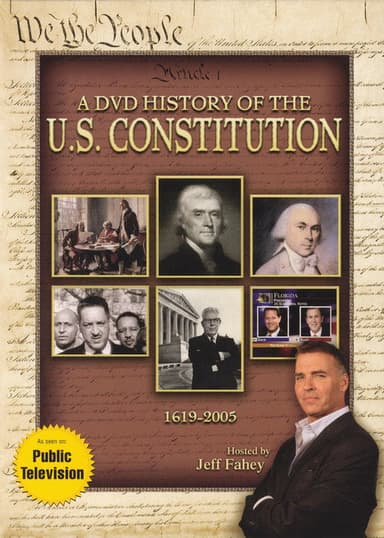 A DVD History of the U.S. Constitution poster