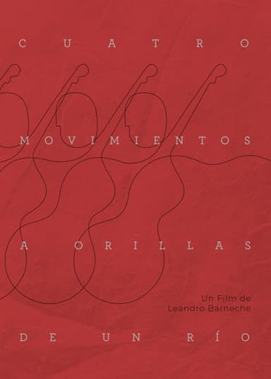 Cuatro movimientos a orillas de un río poster