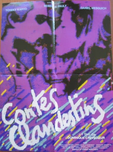 Contes clandestins poster