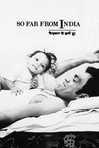 So Far from India poster