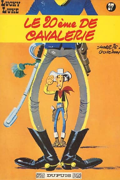 Lucky Luke - Het 20ste Cavalerie poster