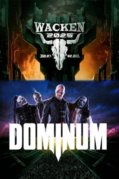 Dominum Live at Wacken Open Air poster