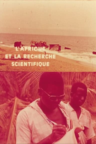 L'Afrique et la recherche scientifique poster