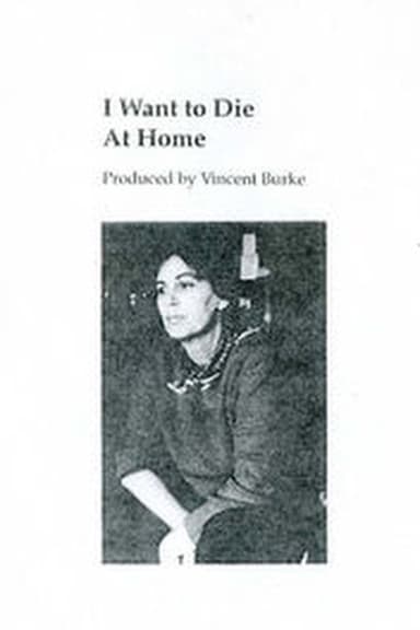 I Want to Die at Home poster