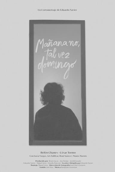 Not Tomorrow, Maybe Sunday poster