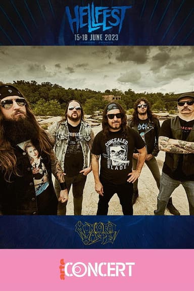 Municipal Waste - Hellfest 2023 poster