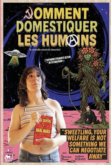 Comment domestiquer les humains poster