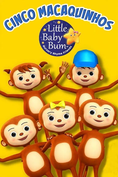 Cinco macaquinhos - LittleBabyBum! poster