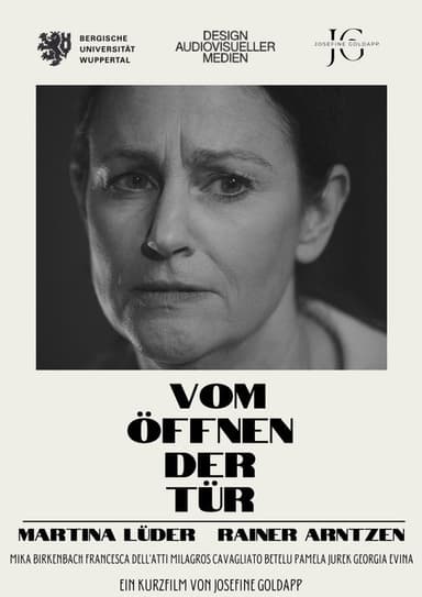 Vom Öffnen der Tür poster
