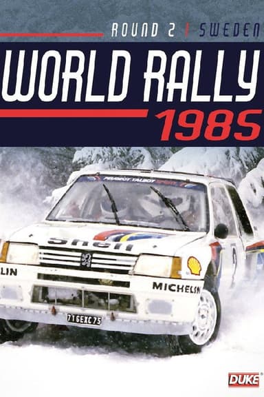 Rally Sweden 1985 poster