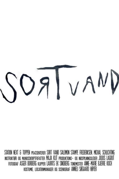 Sort vand poster
