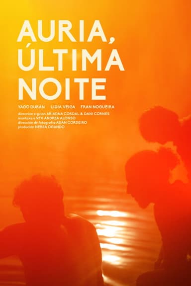 Auria, one last night poster