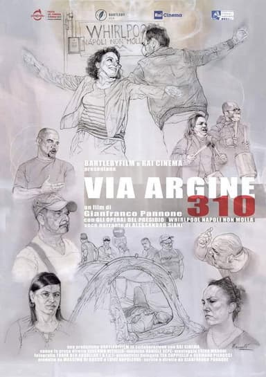 Via Argine 310 poster