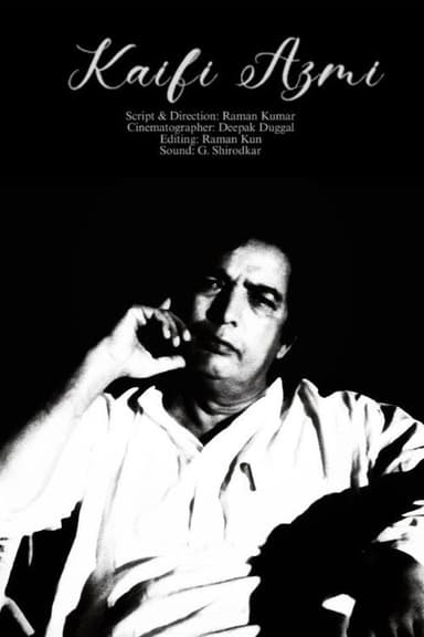 Kaifi Azmi poster