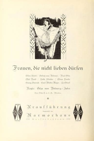 Frauen, die nicht lieben dürfen poster