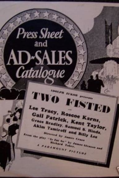 Two-Fisted poster