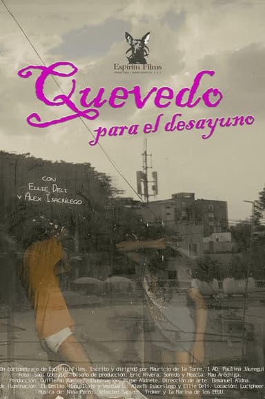 Quevedo para el desayuno poster