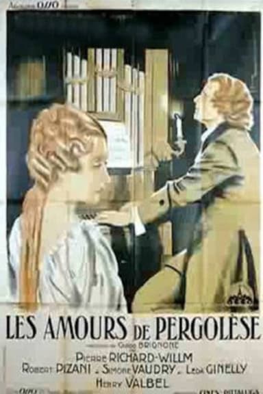 Les Amours de Pergolese poster