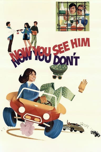 Now You See Him, Now You Don't poster