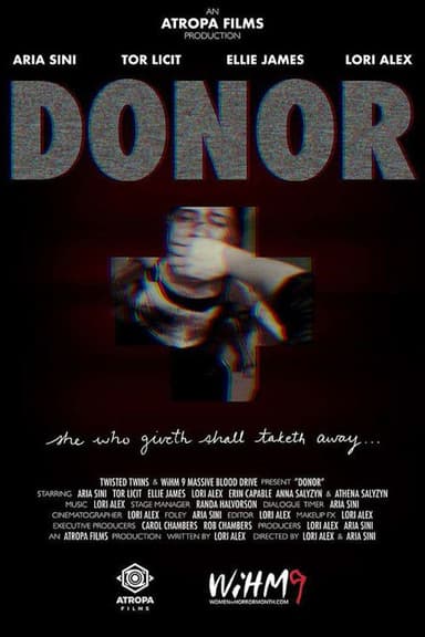 WiHM9 Blood Drive - Donor poster
