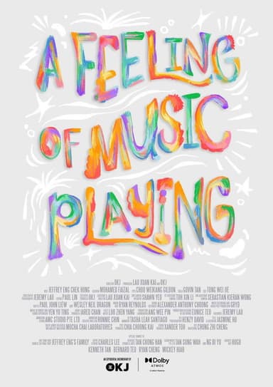 A Feeling Of Music Playing poster