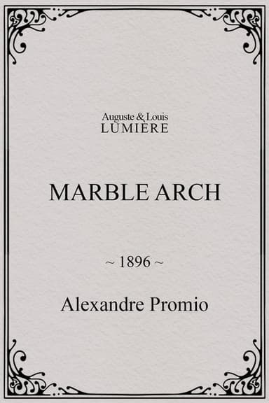 Marble arch poster