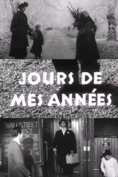 Jours de mes années poster
