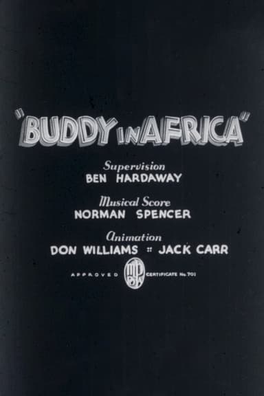 Buddy in Africa poster