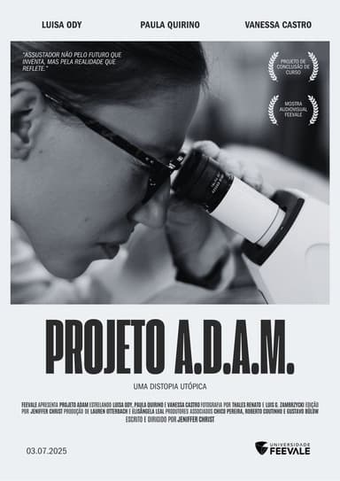 Projeto Adam poster