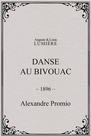 Danse au bivouac poster