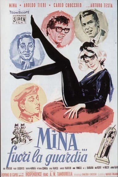 Mina... fuori la guardia poster