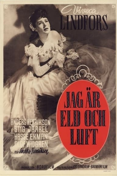 Jag är eld och luft poster