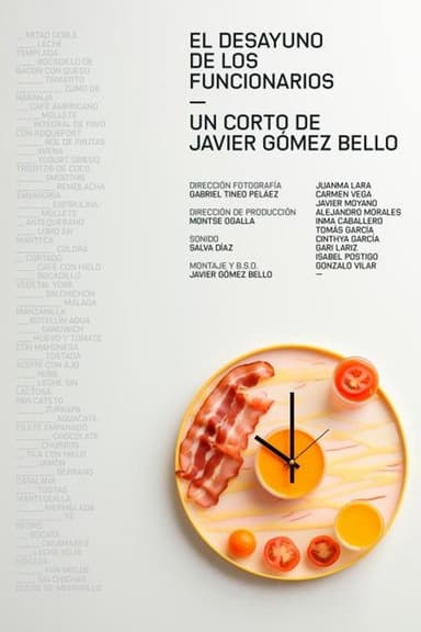 El desayuno de los funcionarios poster