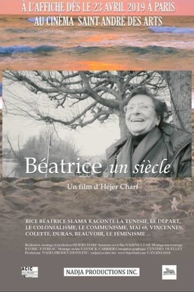 Béatrice un siècle poster