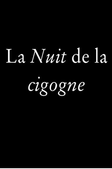 La Nuit de la cigogne poster